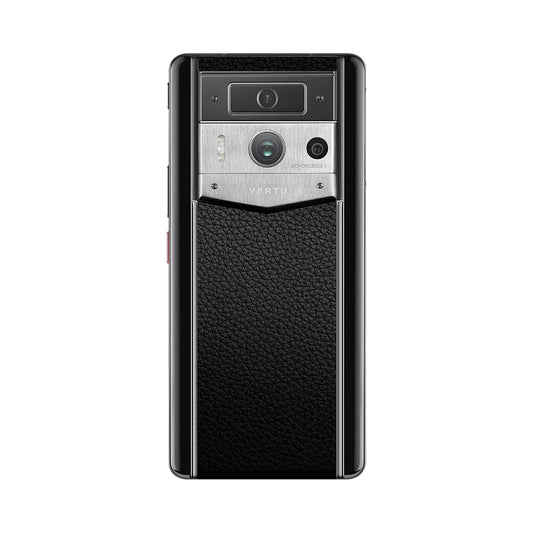 VERTU METAVERTU 2 MAX PHONE JADE BLACK CALFSKIN, back view