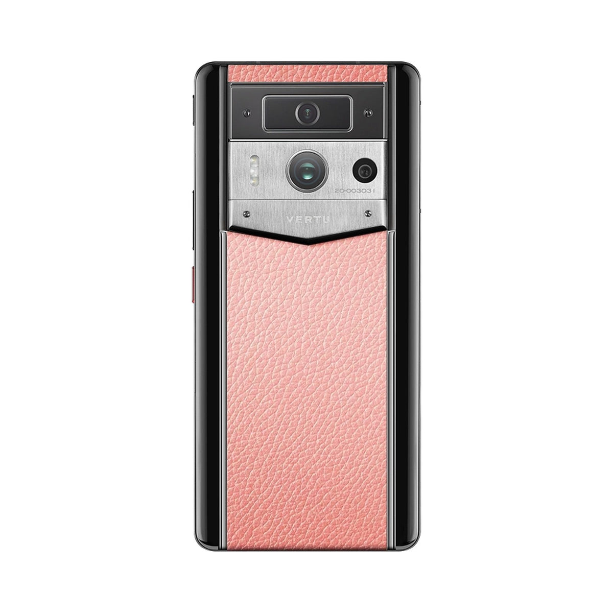 VERTU METAVERTU 2 MAX PHONE MILKSHAKE PINK CALFSKIN, back view