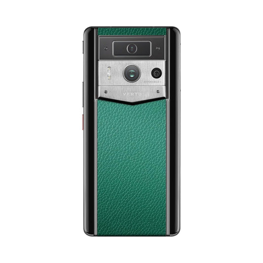 VERTU METAVERTU 2 MAX PHONE VERONA GREEN CALFSKIN, back view