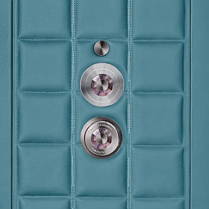 Buben & Zorweg Orion XXL Plus safe, Exclusive Aqua Blue Nappa leather