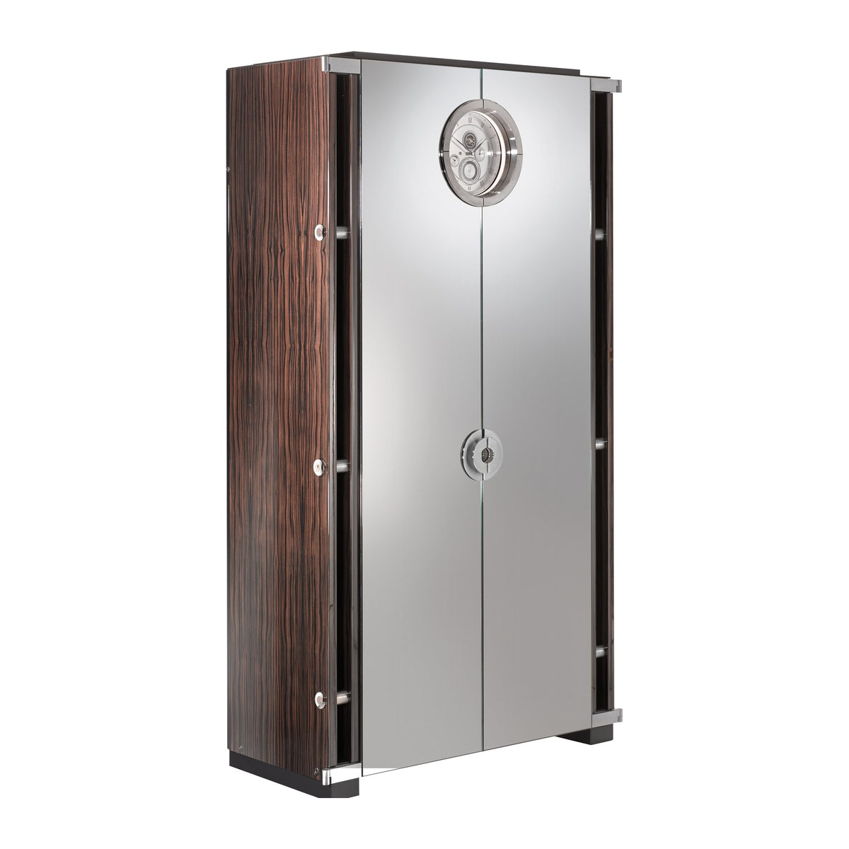 Buben & Zorweg Solitaire safe, side view with the wing doors closed