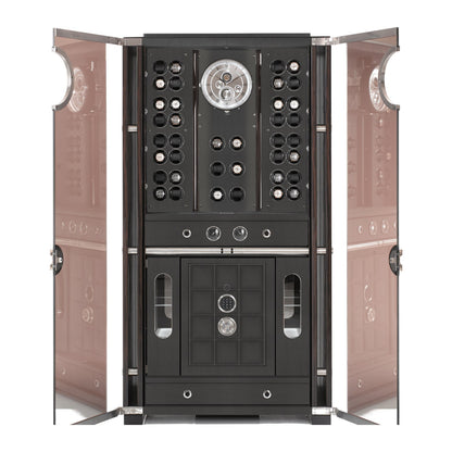 Buben & Zorweg Solitaire safe, wing doors open