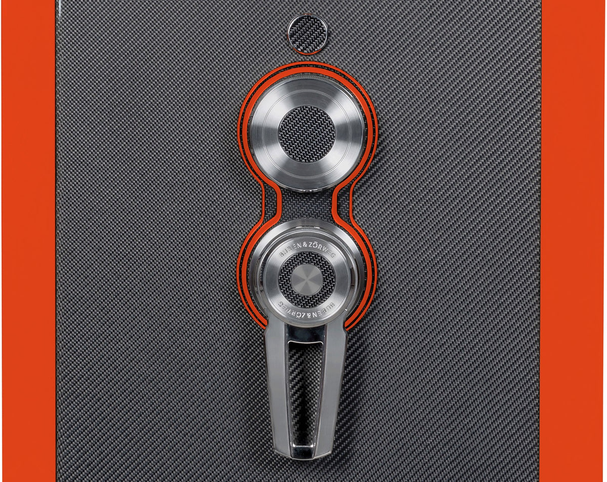 Buben & Zorweg Turbo S safe, Grid Orange, Carbon Edition finish
