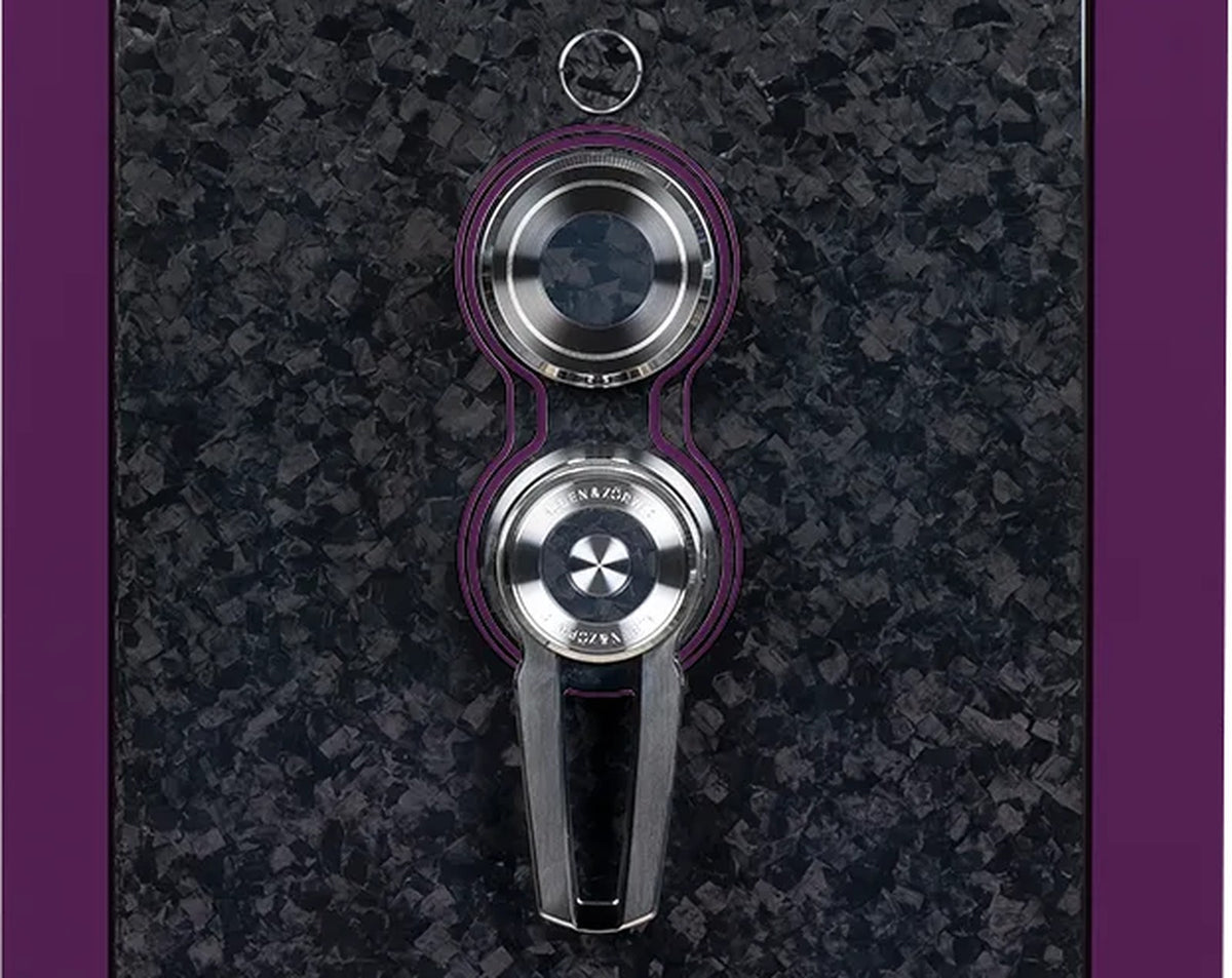 Buben & Zorweg Turbo S safe, Dark Purple, Forged Carbon Edition finish