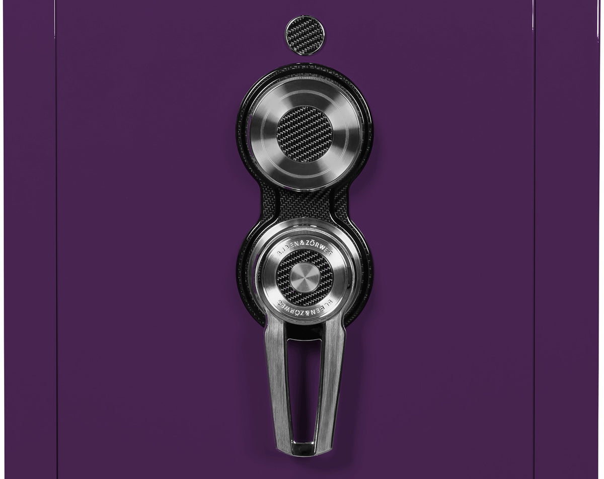Buben & Zorweg Turbo S safe, Dark Purple, One-tone Edition finish