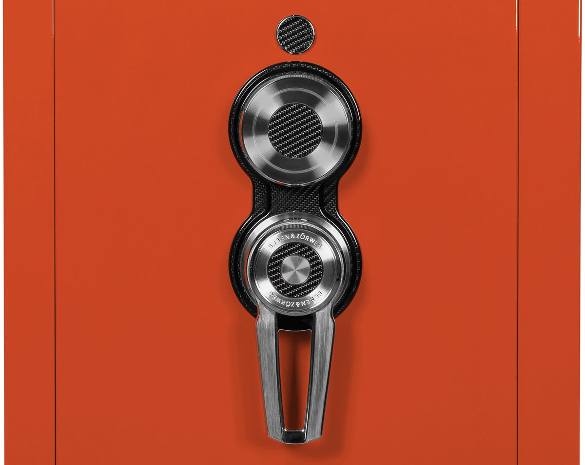 Buben & Zorweg Turbo S safe, Grid Orange, One-tone Edition finish