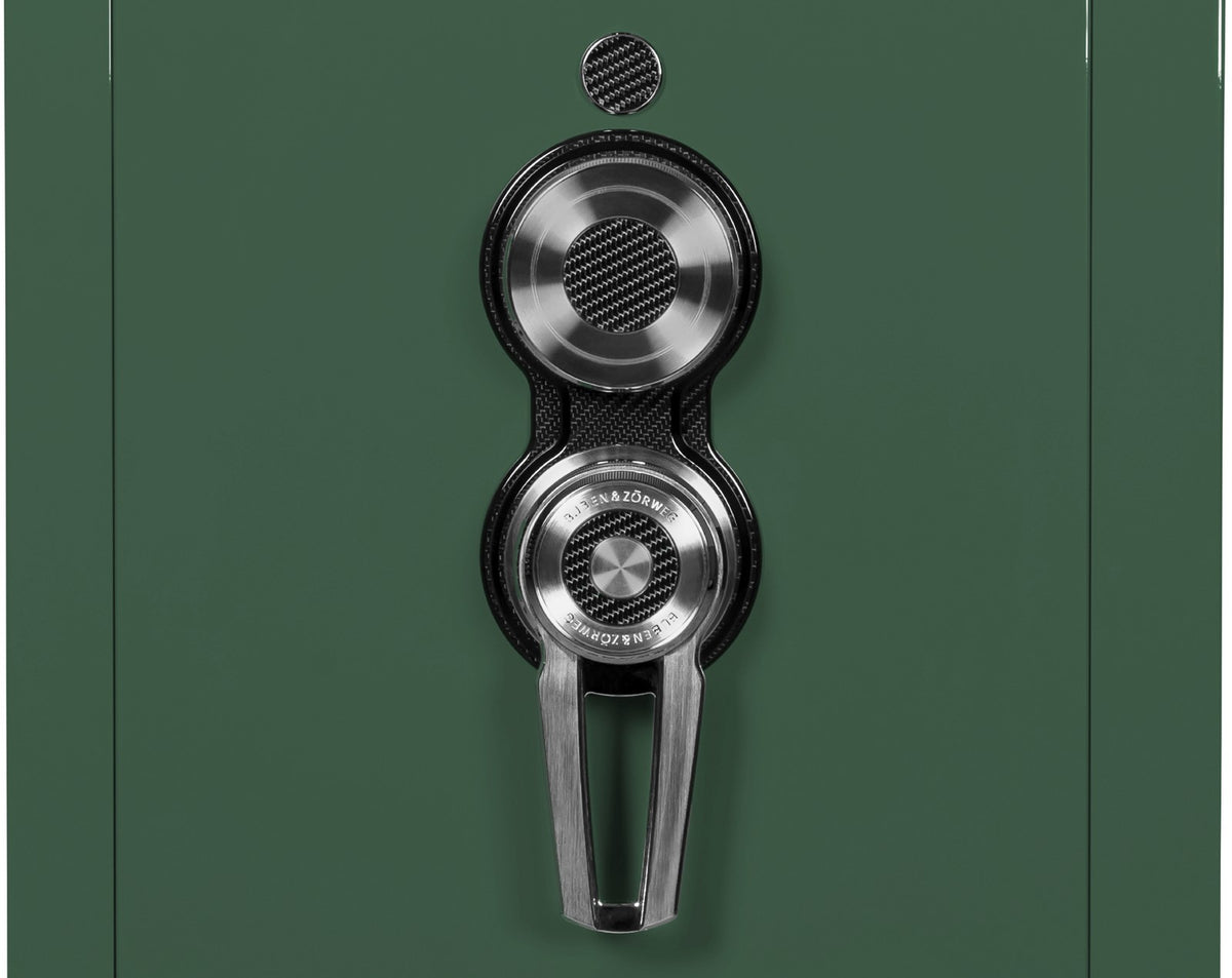 Buben & Zorweg Turbo S safe, Midnight Green, One-tone Edition finish