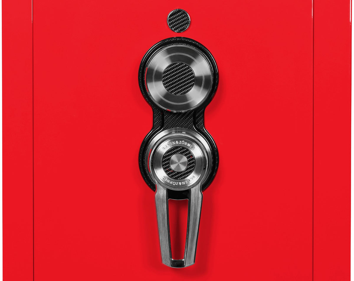 Buben & Zorweg Turbo S safe, Modena Red, One-tone Edition finish