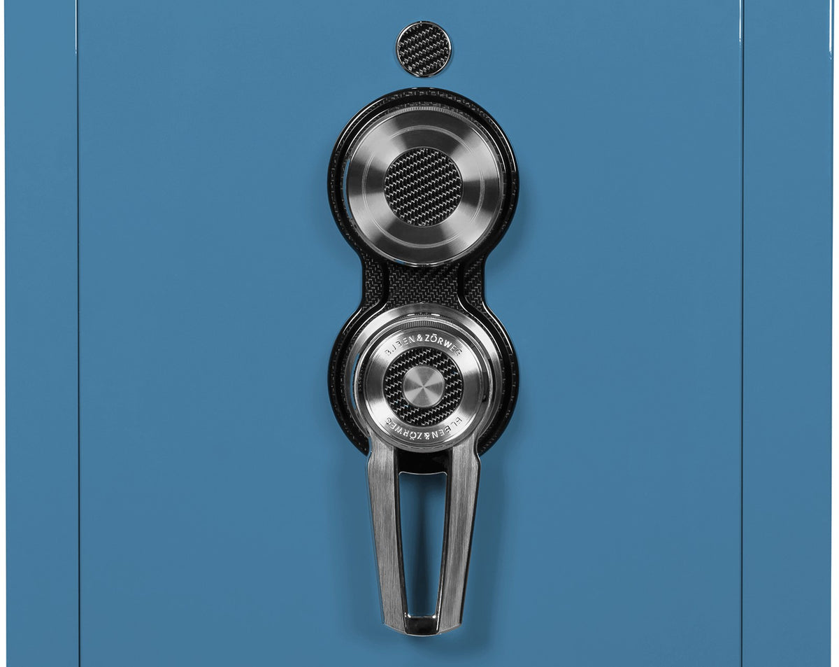 Buben & Zorweg Turbo S safe, Shark Blue, One-tone Edition finish