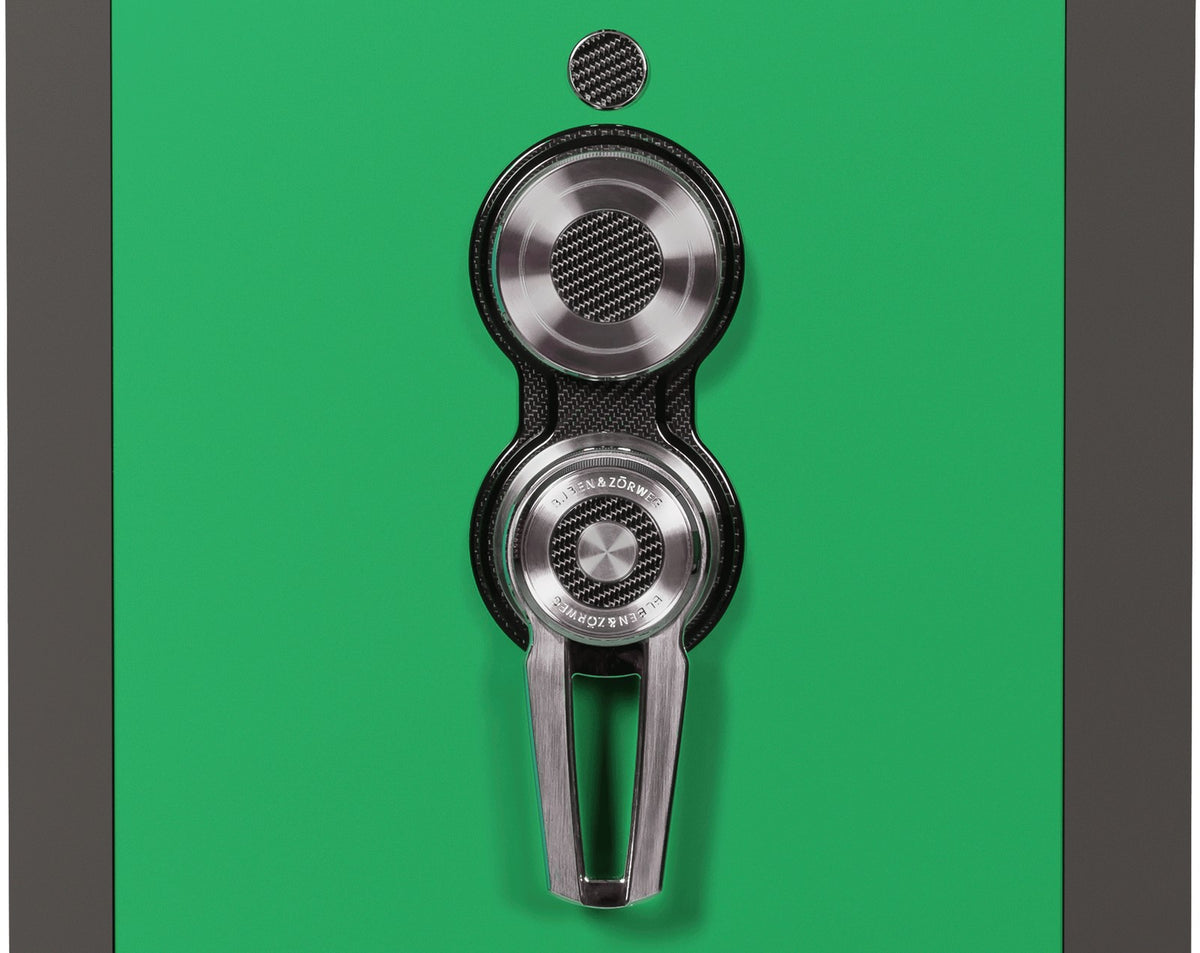 Buben & Zorweg Turbo S safe, Viper Green & GT Grey, Two-tone Edition finish