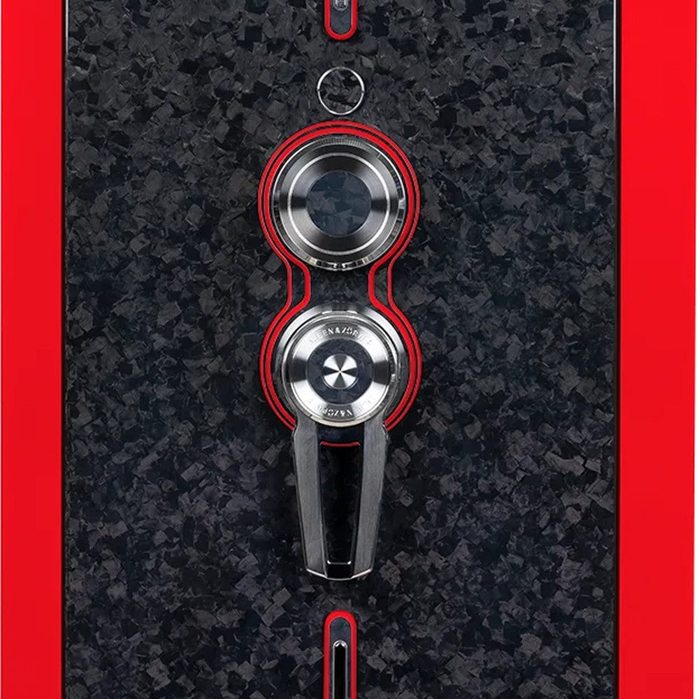 Buben & Zorweg Turbo XL Double safe, Modena Red, Forged Carbon Edition finish