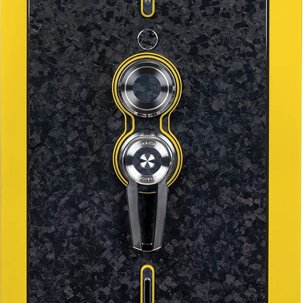 Buben & Zorweg Turbo XL Double safe, Racing Yellow, Forged Carbon Edition finish