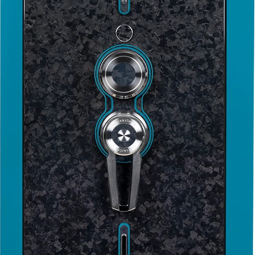 Buben & Zorweg Turbo XL Double safe, Shark Blue, Forged Carbon Edition finish