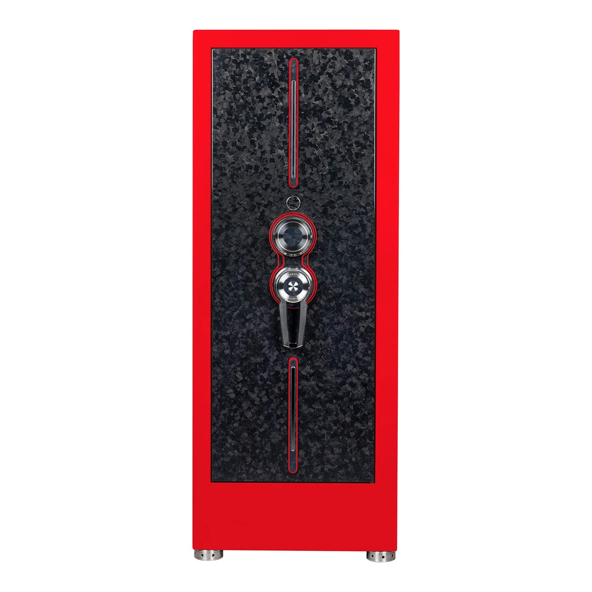 Buben & Zorweg Turbo XL safe, Modena Red, Forged Carbon Edition finish