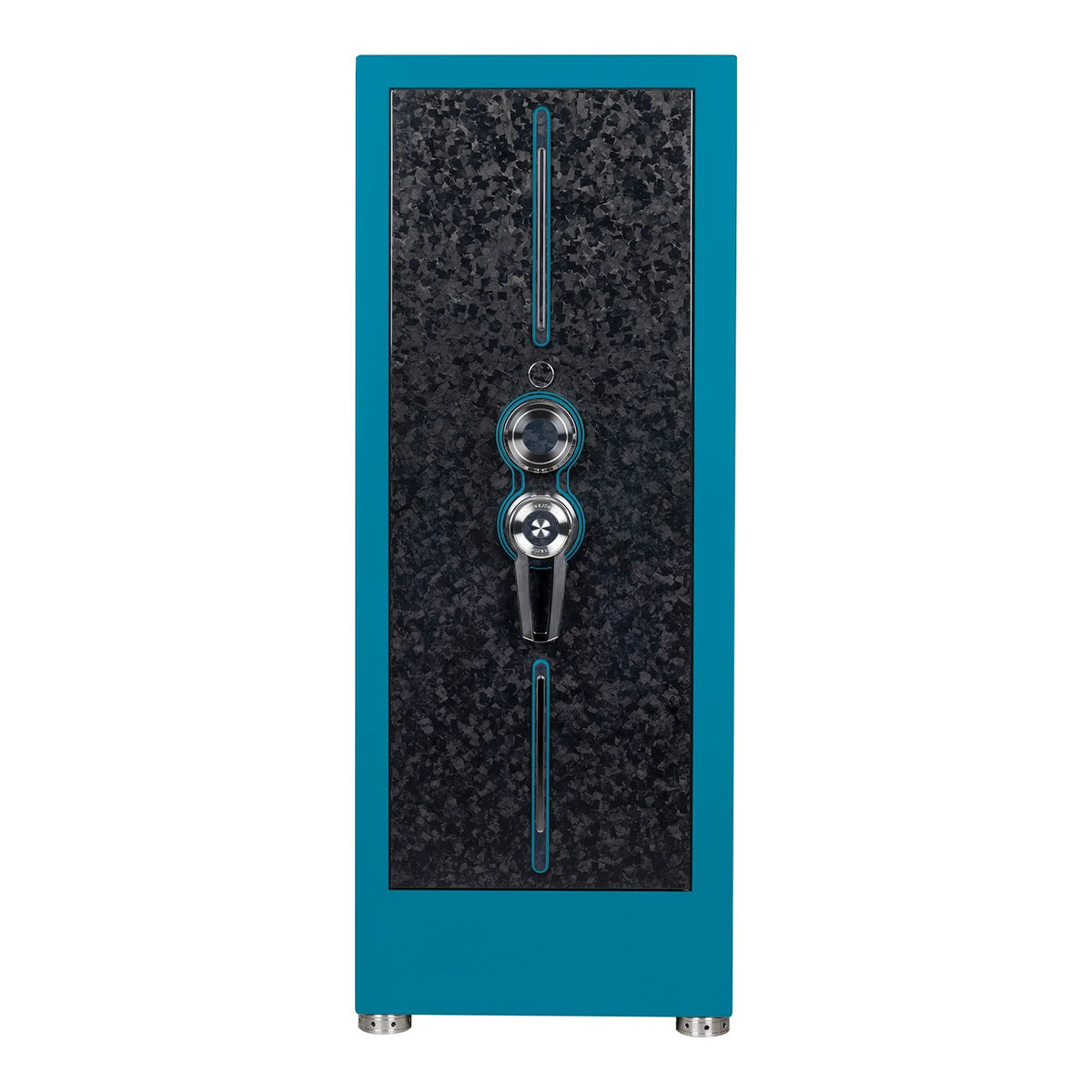 Buben & Zorweg Turbo XL safe, Shark Blue, Forged Carbon Edition finish