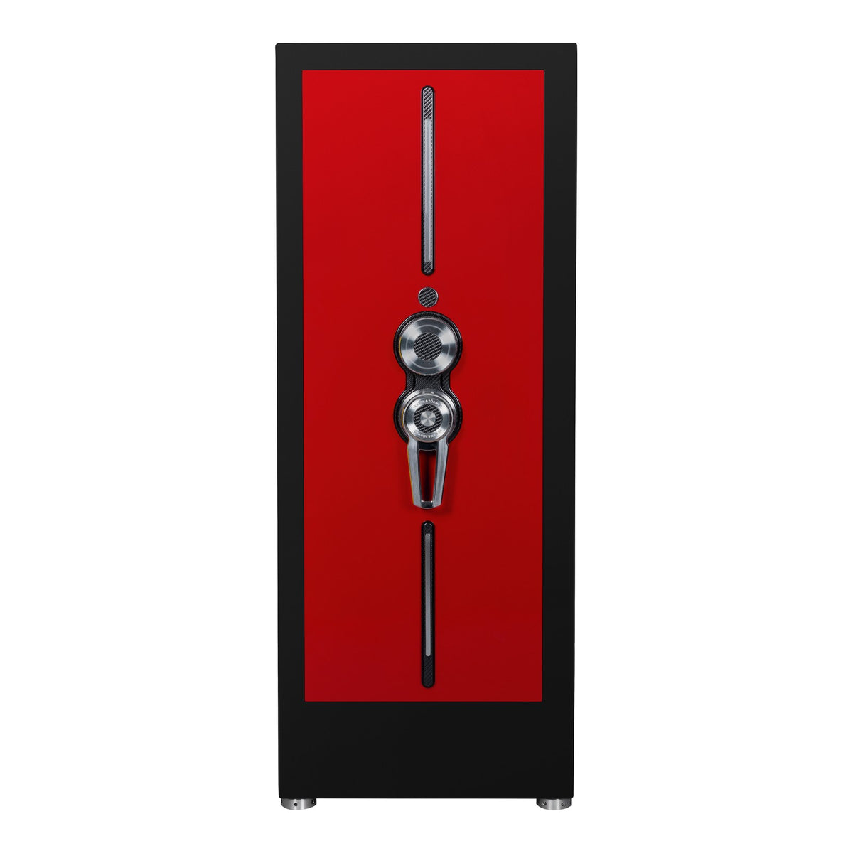 Buben & Zorweg Turbo XL safe, Modena Red & Infinity Black, Two-tone Edition finish