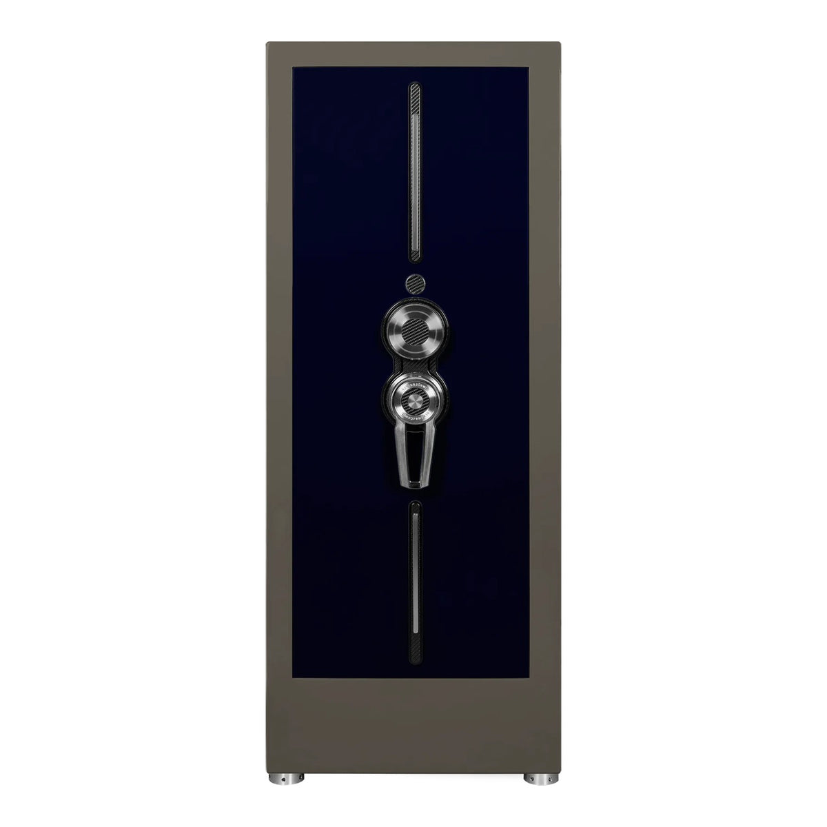 Buben & Zorweg Turbo XL safe, Night Blue & Stirling Grey, Two-tone Edition finish