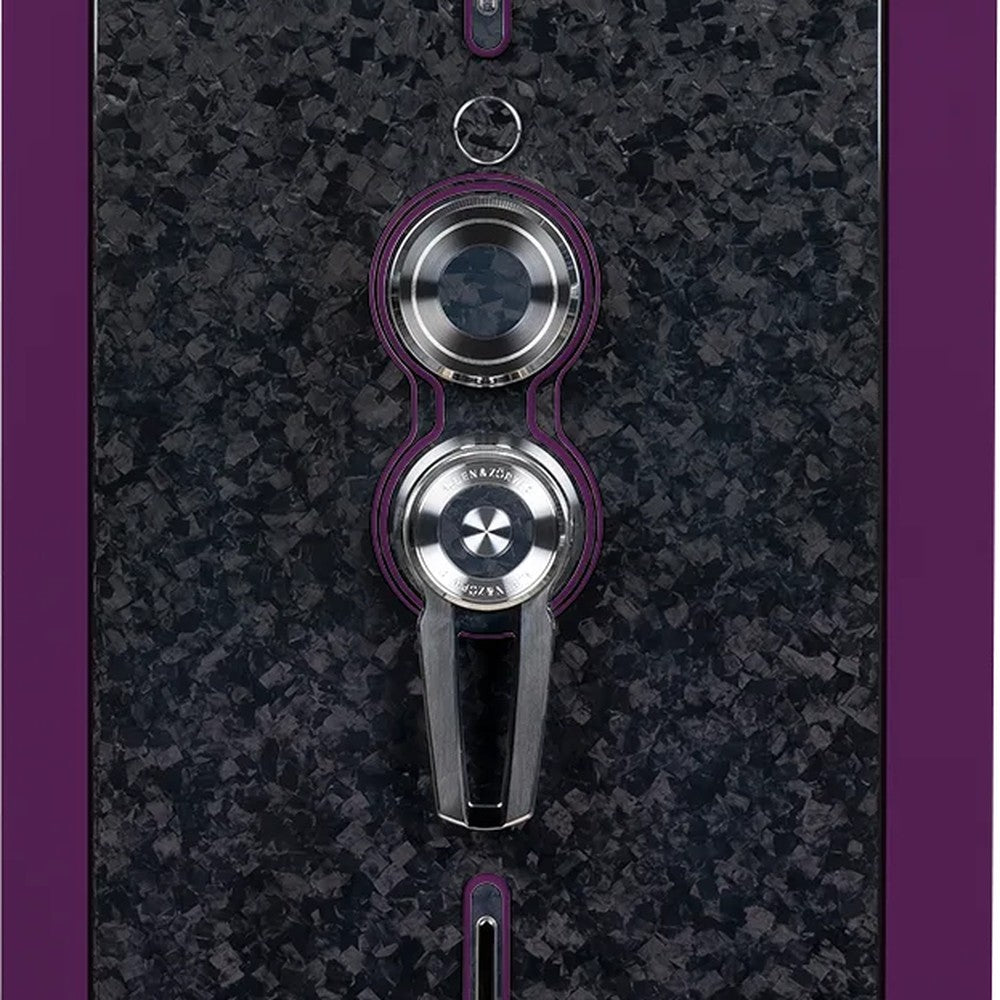 Buben & Zorweg Turbo XXL safe, Dark Purple, Forged Carbon Edition finish