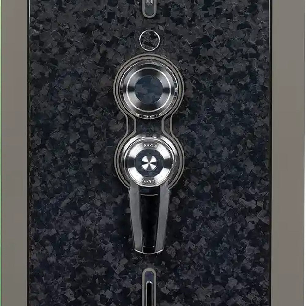 Buben & Zorweg Turbo XXL safe, Stirling Grey, Forged Carbon Edition finish