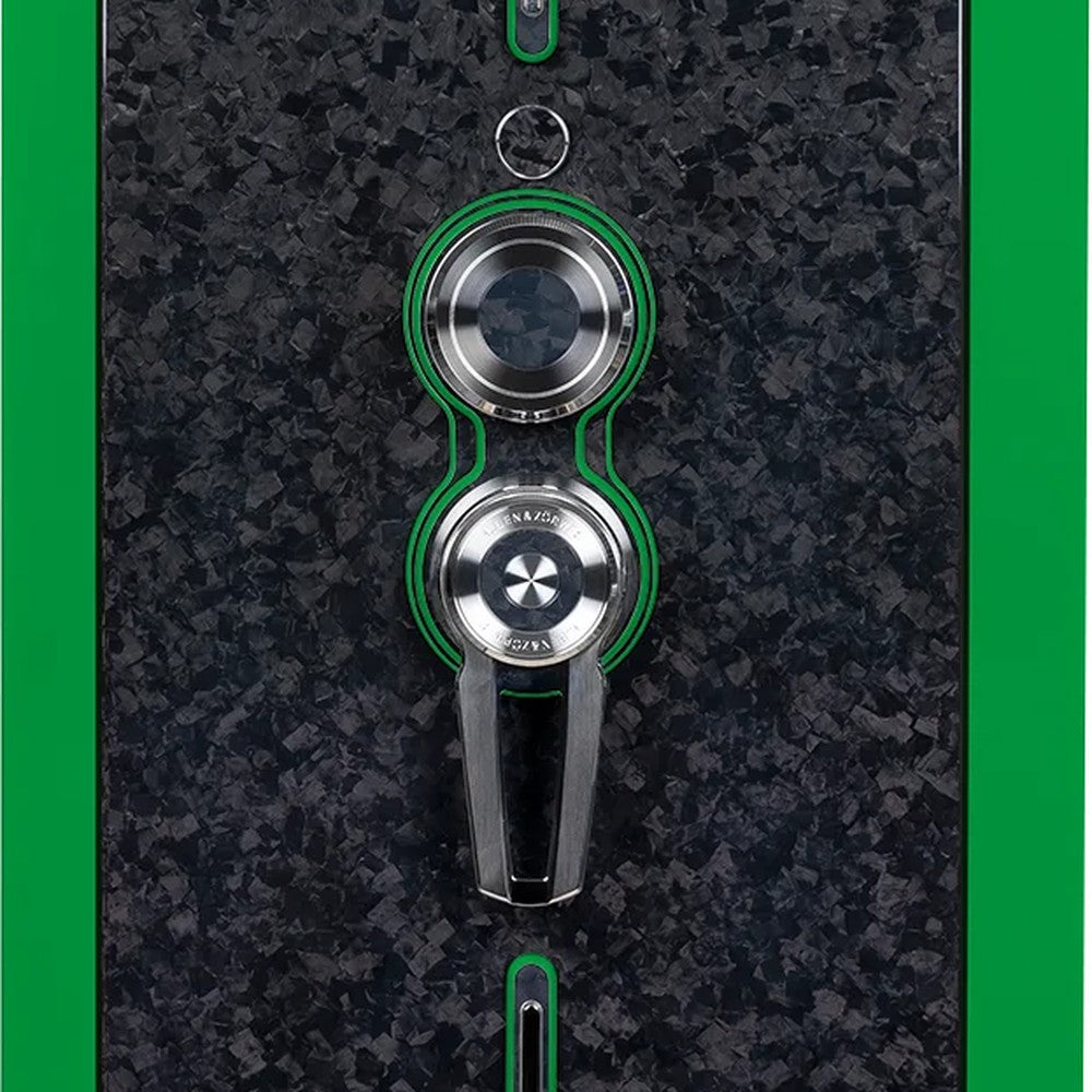 Buben & Zorweg Turbo XXL Plus safe, Viper Green, Forged Carbon Edition finish