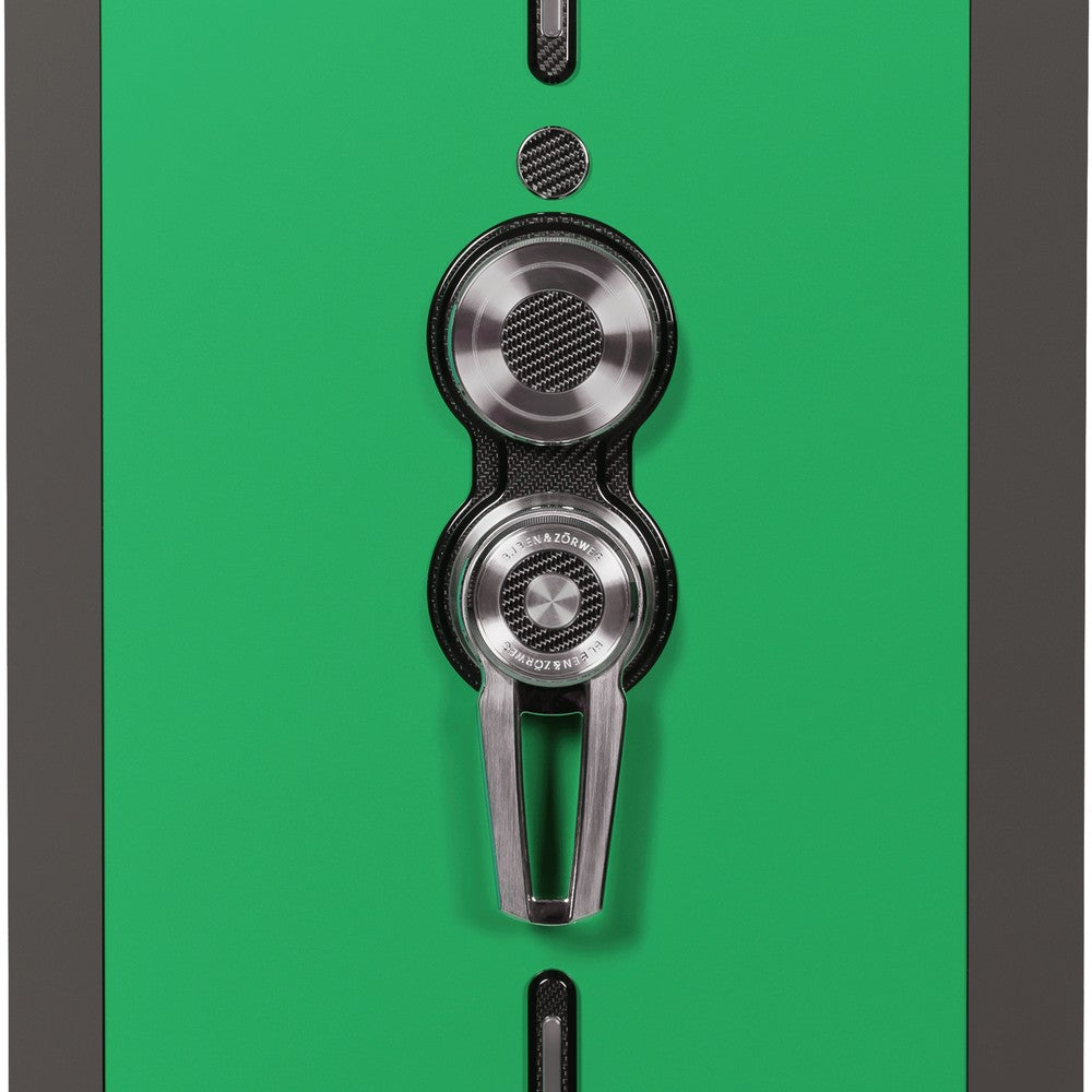 Buben & Zorweg Turbo XXL safe, Viper Green & GT Grey, Two-tone Edition finish