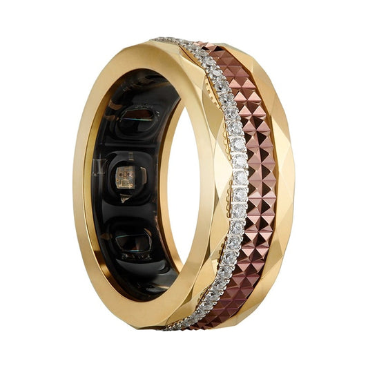 VERTU AI DIAMOND RING DUO RING SET, view 2