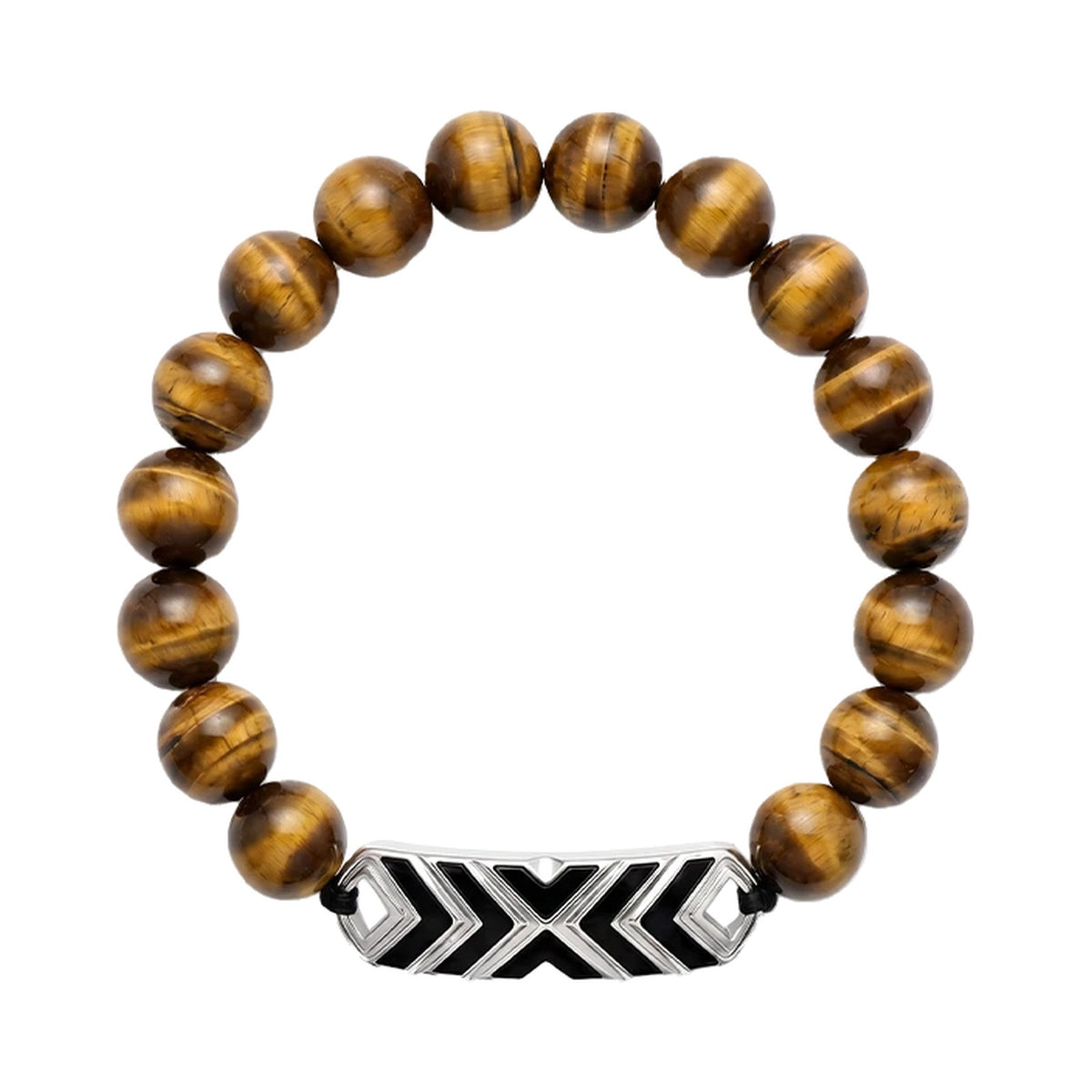 VERTU COR CHAIN TIGER'S EYE SMART BEAD BRACELET, view 1