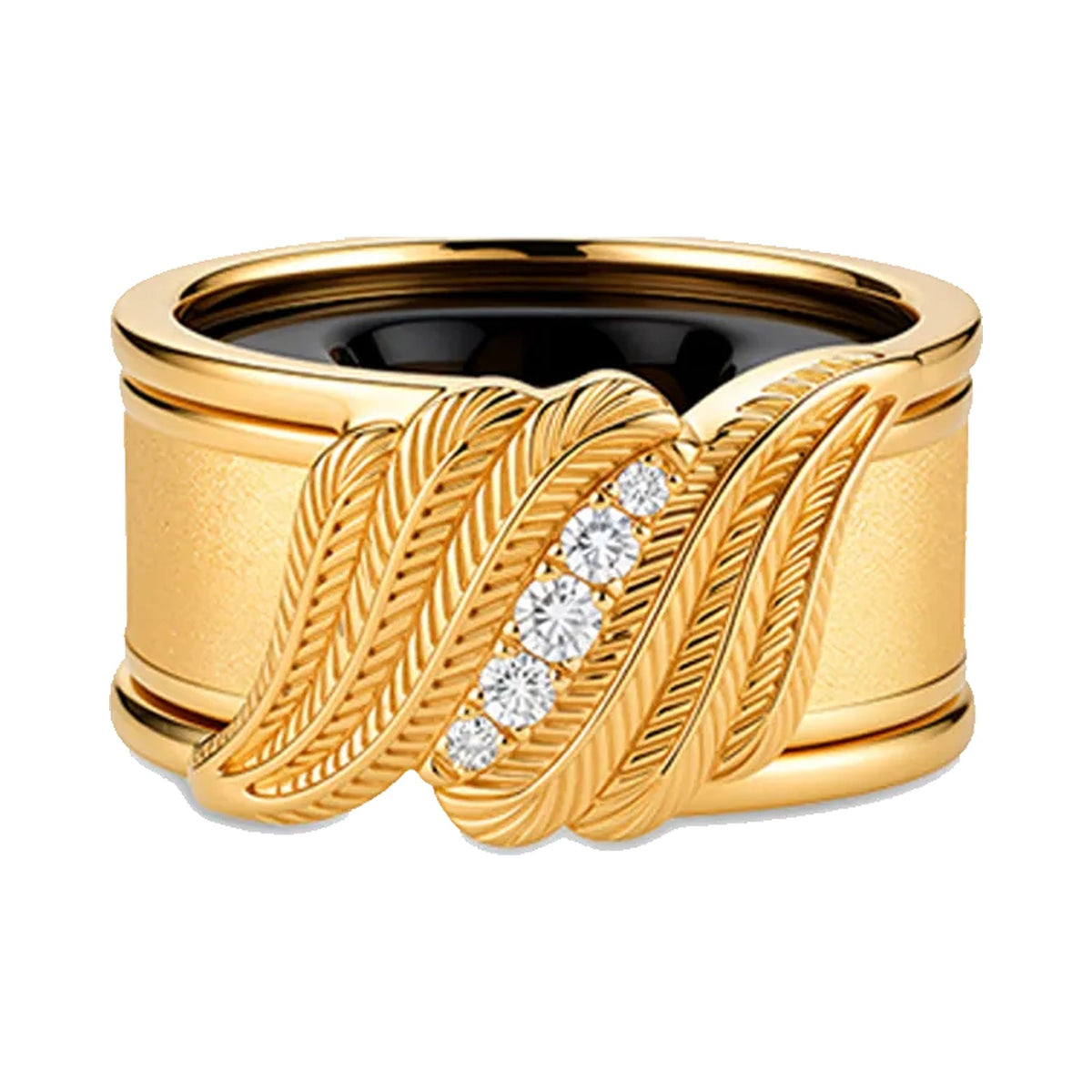VERTU COR RING RESONANCE GUARDIAN 18K GOLD, view 2