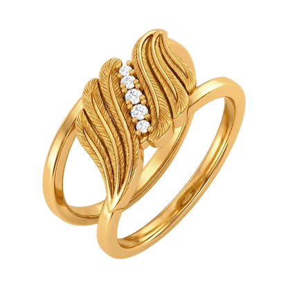 VERTU COR RING RESONANCE GUARDIAN 18K GOLD, view 3