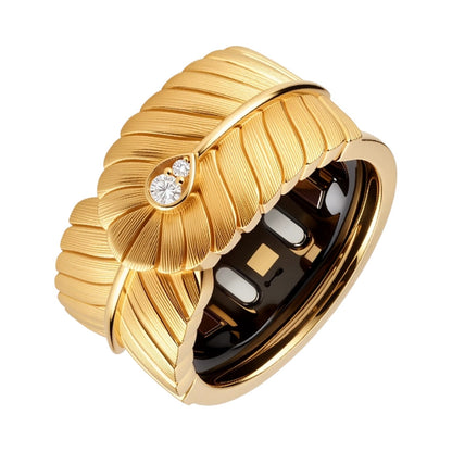 VERTU COR RING RESONANCE WHISPER 18K GOLD, view 1
