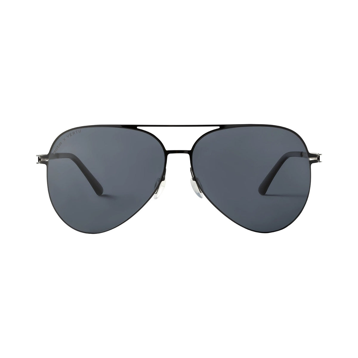 VERTU ESSENCE V AVIATOR SUNGLASSES SILVER, view 1