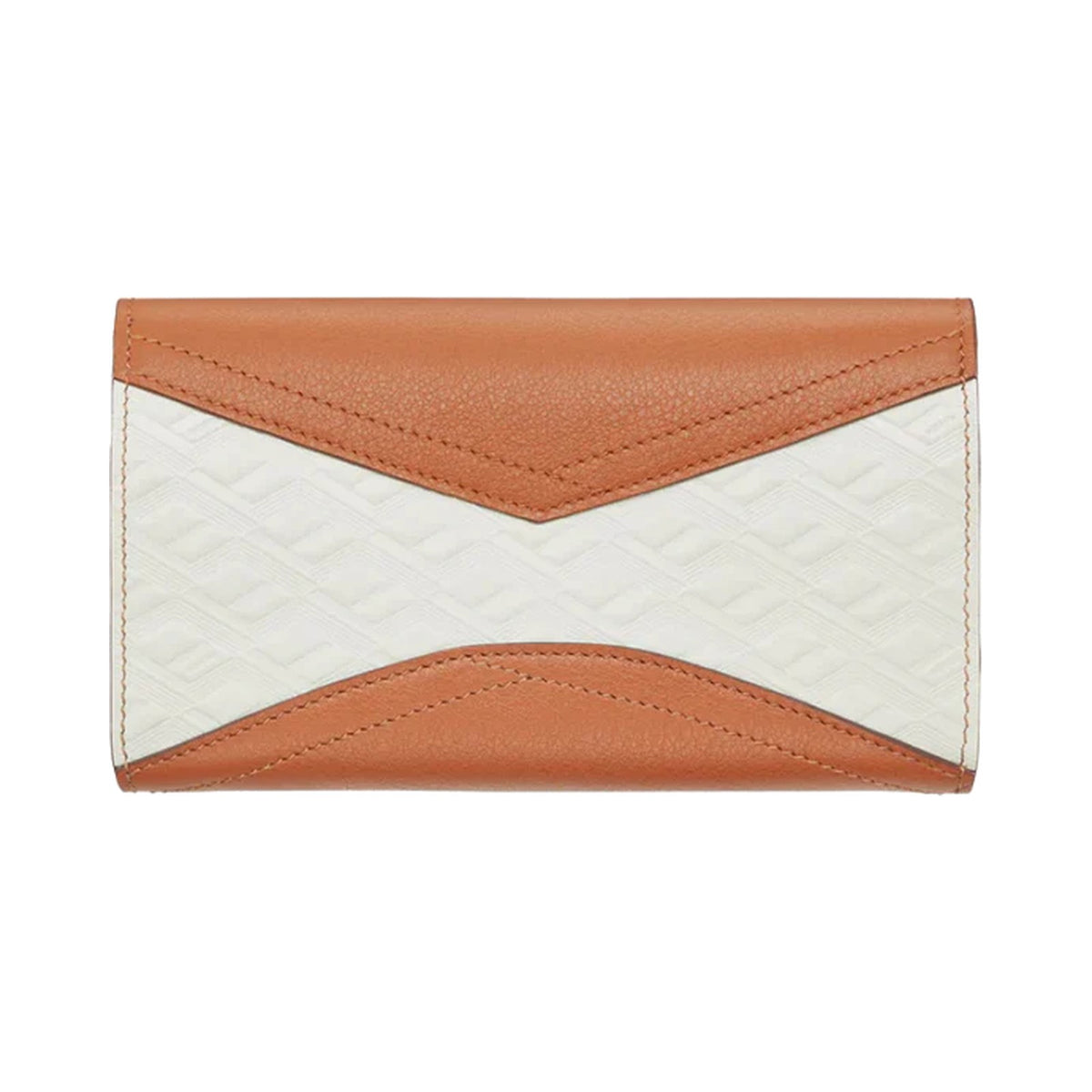 VERTU FOLDED V CATENA CROSSBODY CHAIN BAG CARAMEL BROWN, view 2