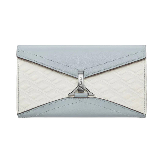 VERTU FOLDED V CATENA CROSSBODY CHAIN BAG GLACIER BLUE, view 1