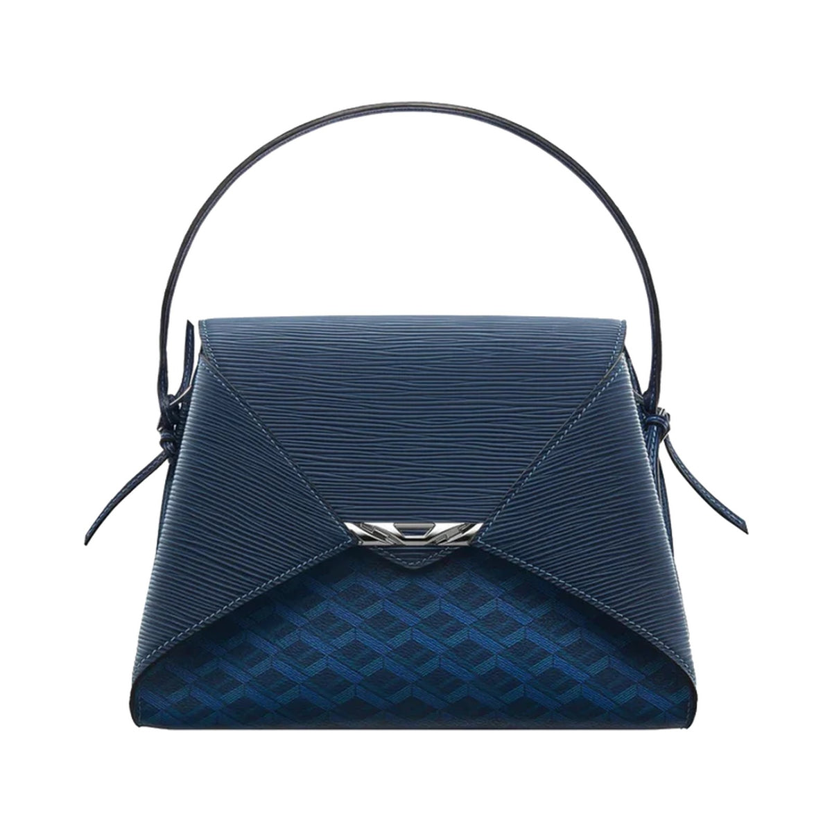 VERTU FOLDED V CATENA WORK HANDBAG SPAR BLUE, view 1