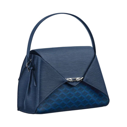 VERTU FOLDED V CATENA WORK HANDBAG SPAR BLUE, view 3