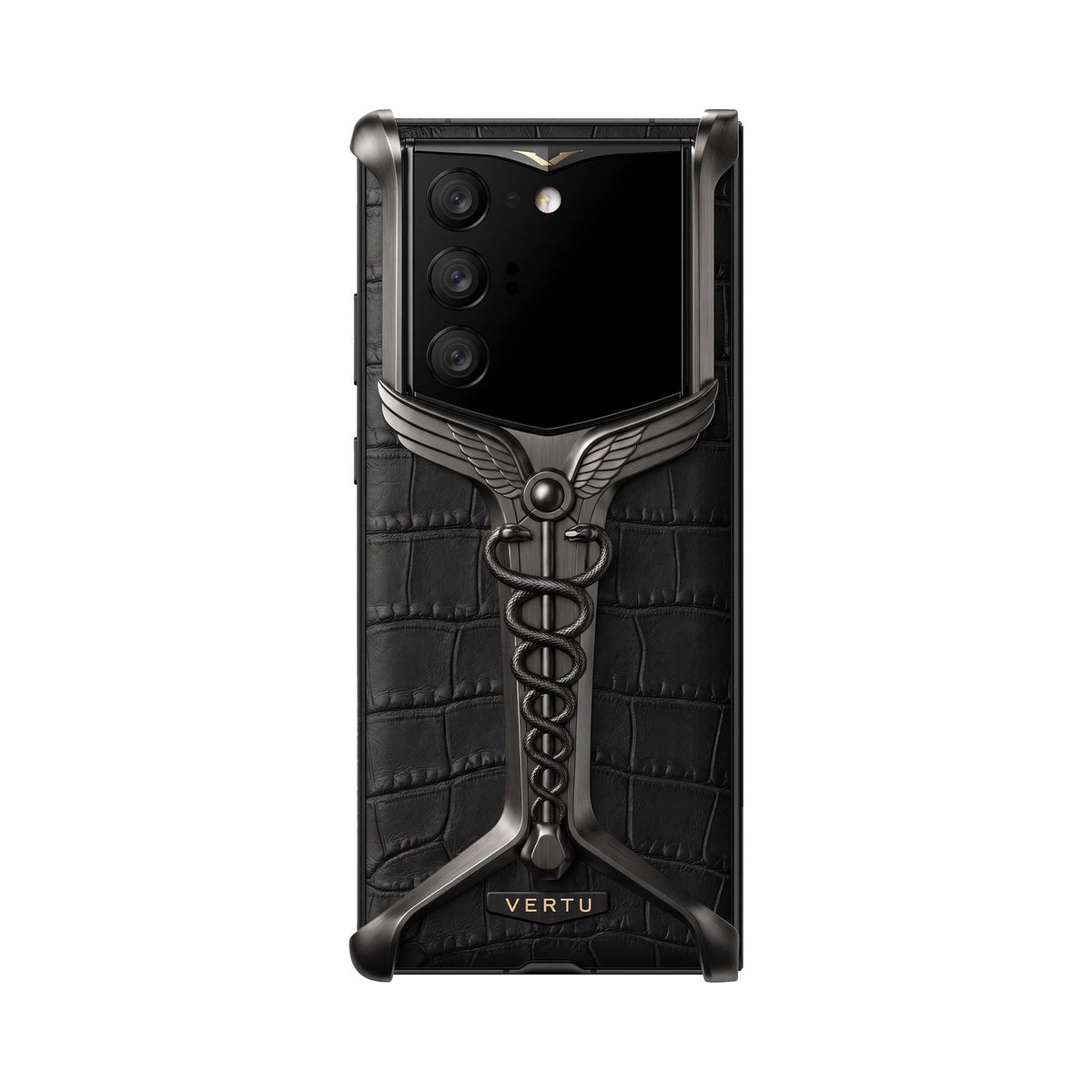 VERTU HERMES SCEPTRE ALPHAFOLD CASE OBSIDIAN BLACK, view 1