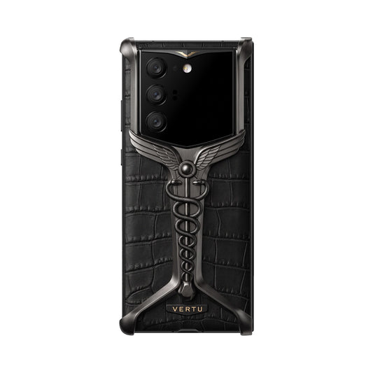 VERTU HERMES SCEPTRE ALPHAFOLD CASE OBSIDIAN BLACK, view 1