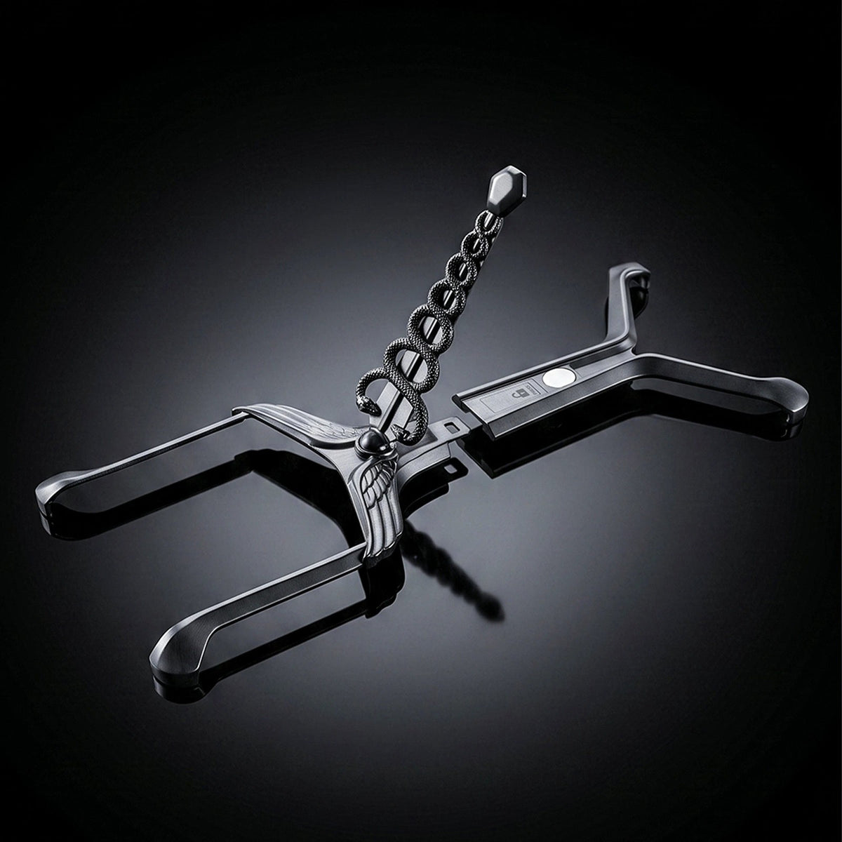 VERTU HERMES SCEPTRE ALPHAFOLD CASE OBSIDIAN BLACK, view 3