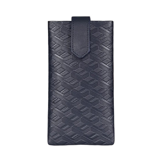 VERTU IVERTU AND METAVERTU PARIS EMBOSSED PHONE CASE BLACK, view 1