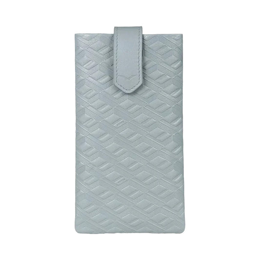 VERTU IVERTU AND METAVERTU PARIS EMBOSSED PHONE CASE ICE BLUE, view 1