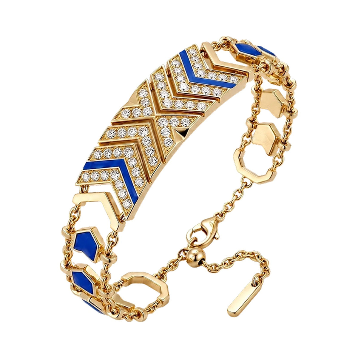 VERTU LUMINA AI BRACELET BLUE ZIRCON, view 1