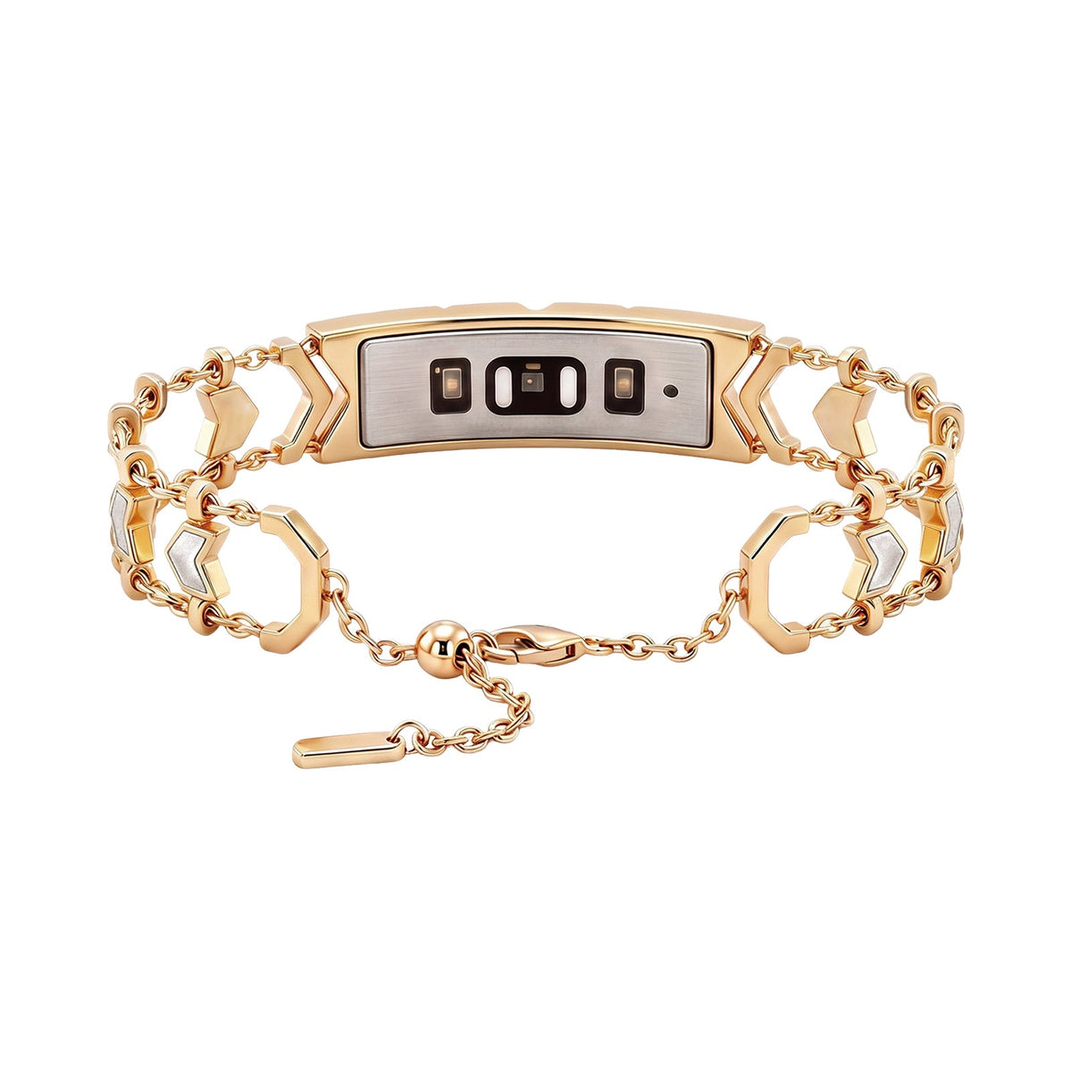 VERTU LUMINA AI BRACELET WHITE ZIRCON, view 2