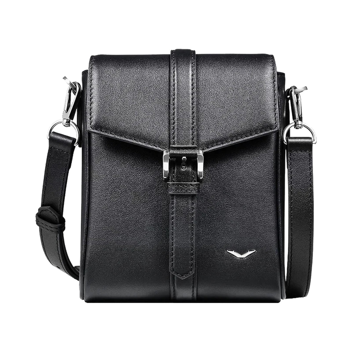 VERTU MEN'S LEATHER MINI MESSENGER BAG, view 1