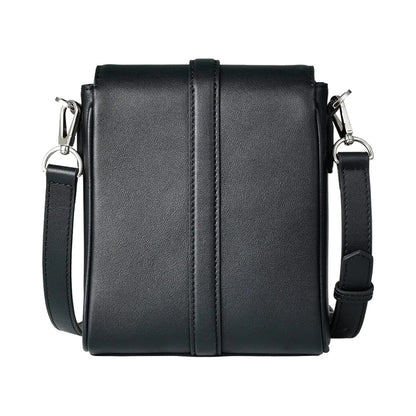 VERTU MEN'S LEATHER MINI MESSENGER BAG, view 4