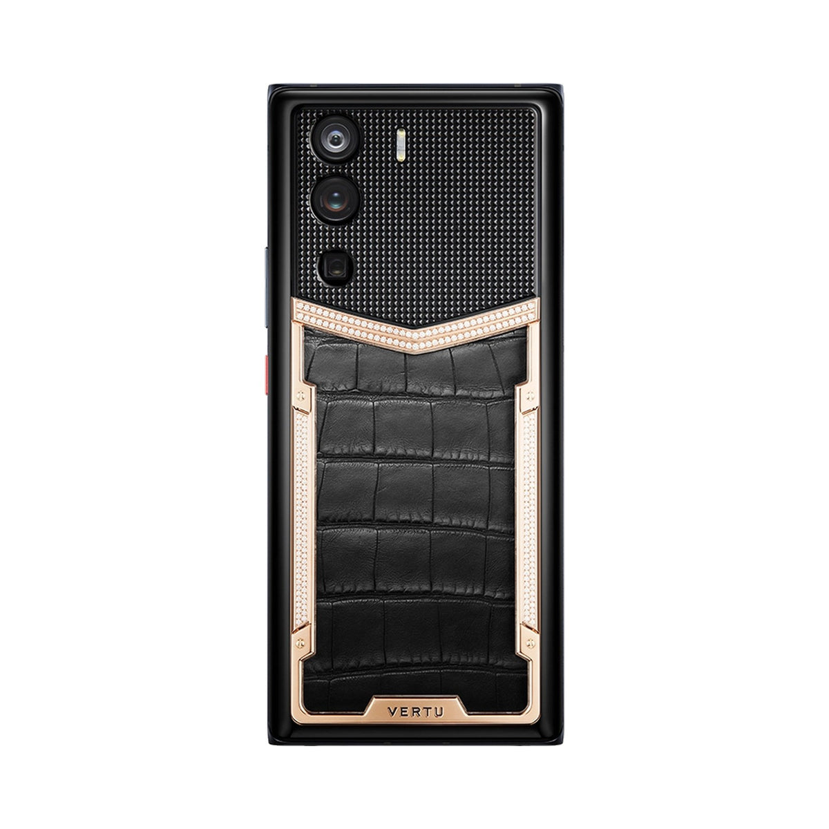 VERTU METAVERTU CURVE PHONE BLACK ALLIGATOR SKIN 18K GOLD, view 1