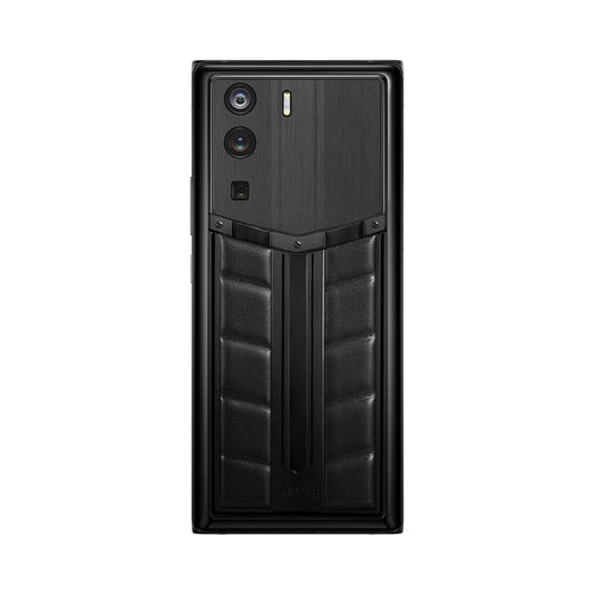 VERTU METAVERTU CURVE PHONE BLACK RACE TRACK CALFSKIN, view 1