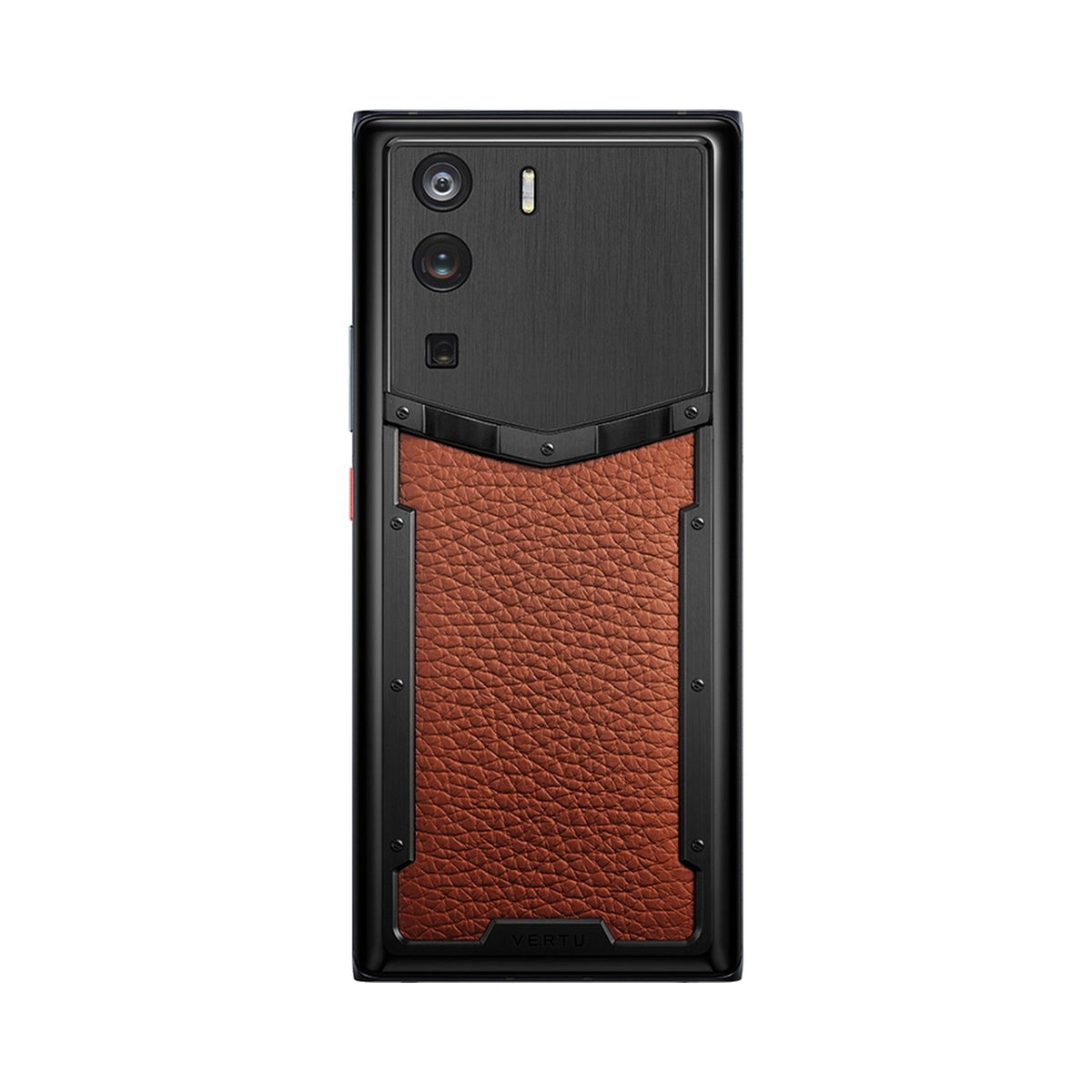 VERTU METAVERTU CURVE PHONE BROWN GRAINED CALFSKIN, view 1