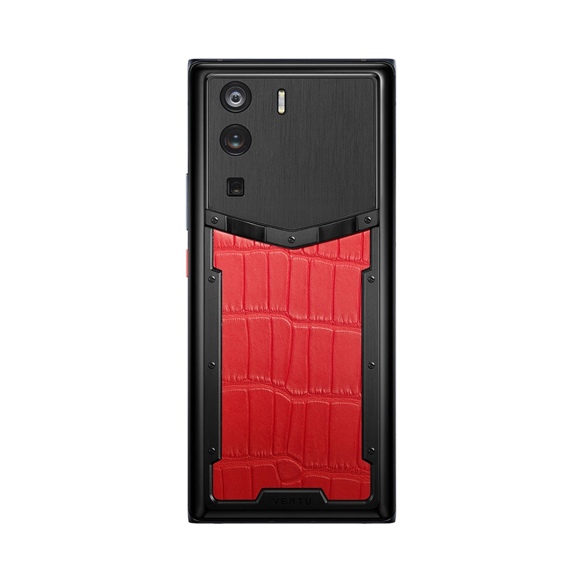 VERTU METAVERTU CURVE PHONE FLAME RED ALLIGATOR SKIN, view 1