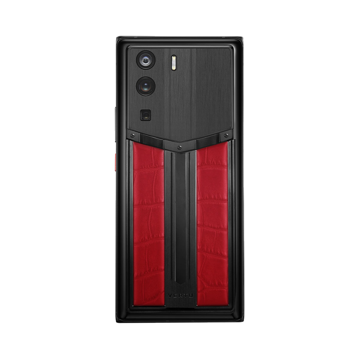 VERTU METAVERTU CURVE PHONE FLAME RED RACE TRACK ALLIGATOR SKIN, view 1