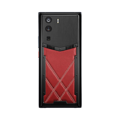 VERTU METAVERTU CURVE PHONE RETRO RED STITCHED CALFSKIN, view 1